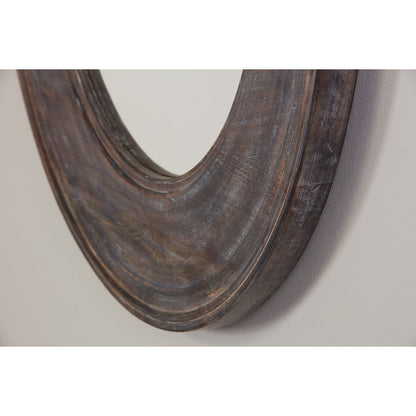 Capital Lighting Mirror Wood Framed Mirror, Black Wash