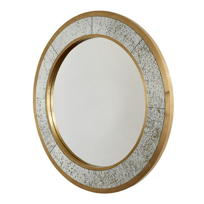 Capital Lighting Mirror Metal Clad Mercury Glass Mirror, True Brass