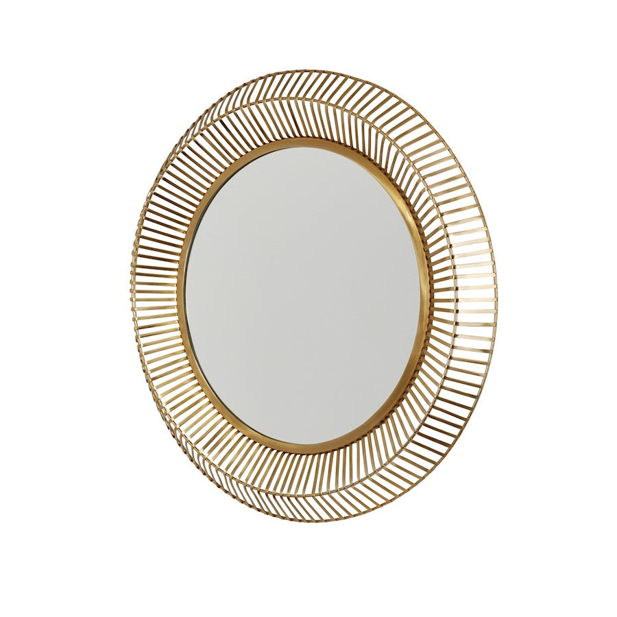 Capital Lighting Mirror Metal Frame Mirror, Matte Gold