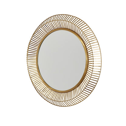 Capital Lighting Mirror Metal Frame Mirror, Matte Gold