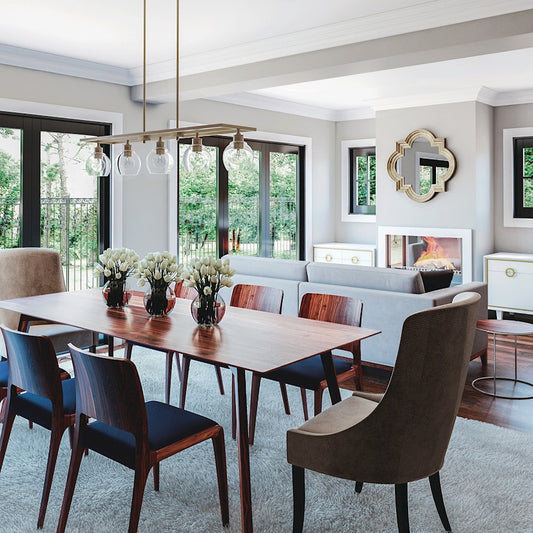 Capital Lighting Mid-Century 5 Light Island