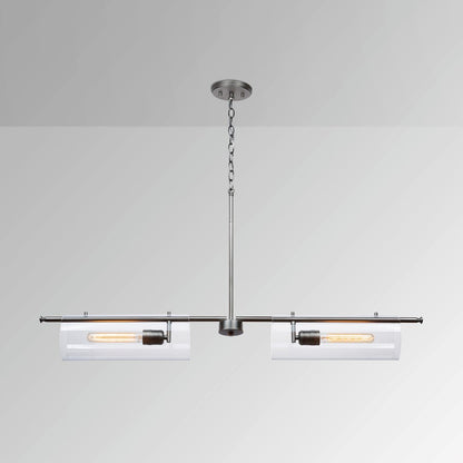 Capital Lighting Webster 2 Light Island, Antique Nickel
