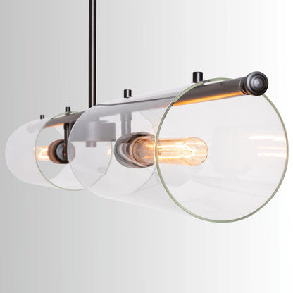 Capital Lighting Webster 2 Light Island, Antique Nickel