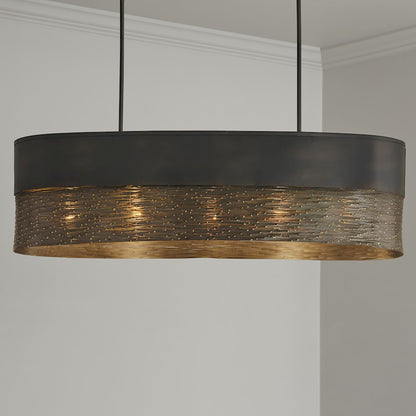 Capital Lighting Sana 5 Light Island, Grey Iron