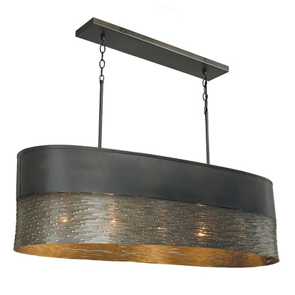 Capital Lighting Sana 5 Light Island, Grey Iron