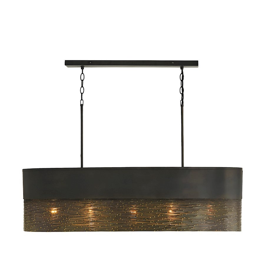 Capital Lighting Sana 5 Light Island, Grey Iron