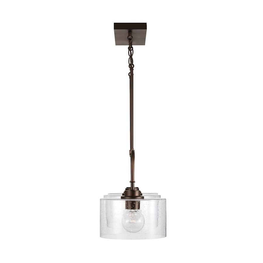 Capital Lighting 3-Light Large Island, Clear Seeded