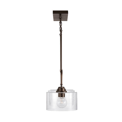 Capital Lighting 3-Light Large Island, Clear Seeded