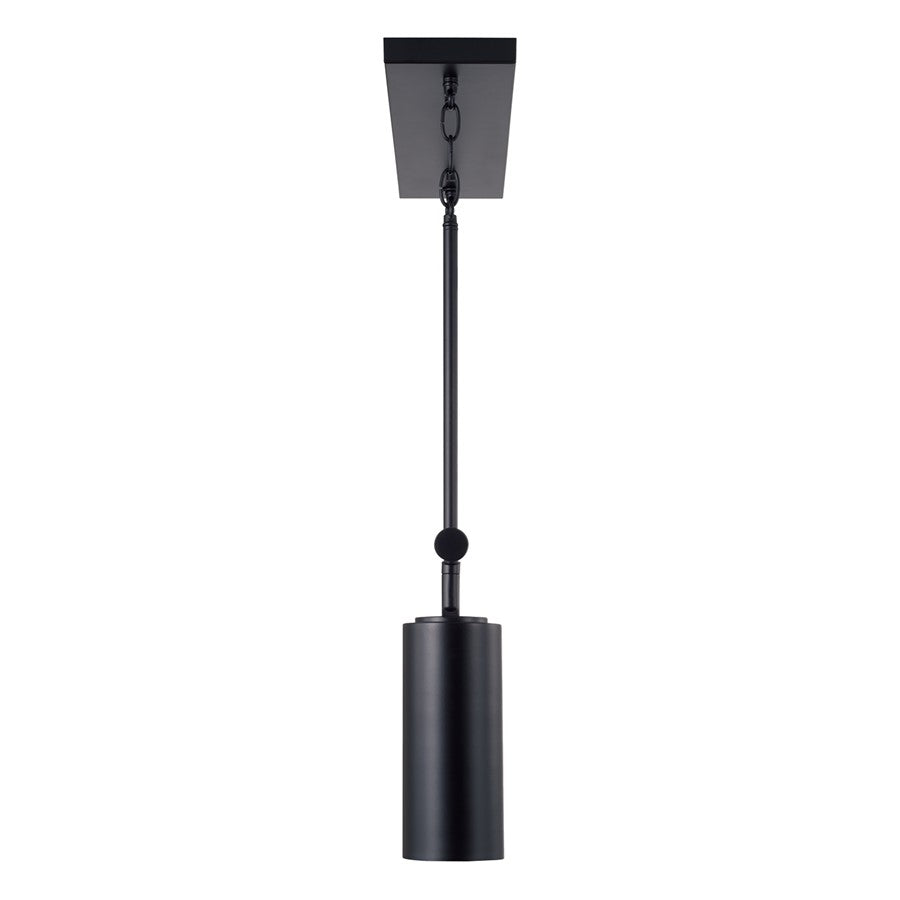 Capital Lighting Robbie 5 Light Linear Chandelier, Matte Black