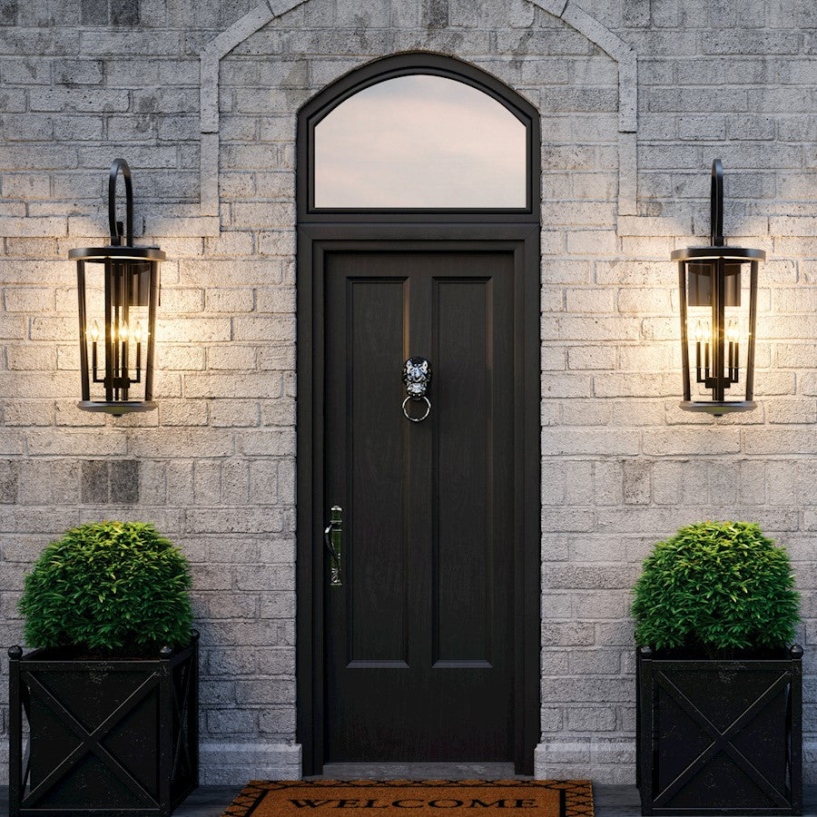 4 Light Outdoor Wall Sconce