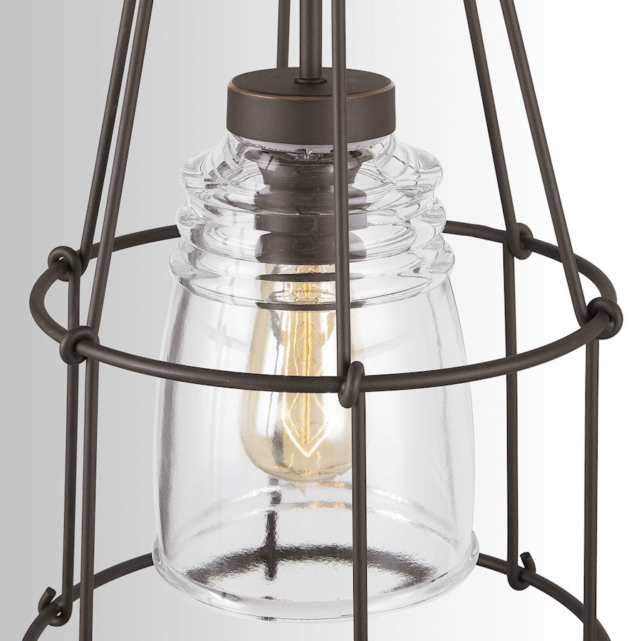 Capital Lighting Outdoor 1-Light 16" Pendant