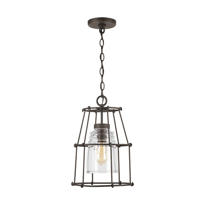 Capital Lighting Outdoor 1-Light 16" Pendant