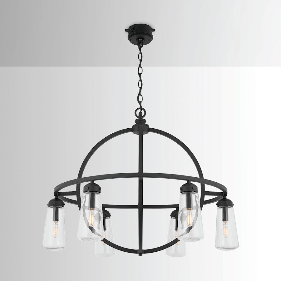 Capital Lighting Outdoor 6-Light Outdoor Chandelier