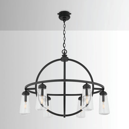 Capital Lighting Outdoor 6-Light Outdoor Chandelier