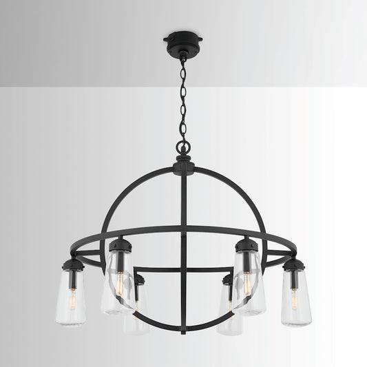 Capital Lighting Outdoor 6-Light Outdoor Chandelier