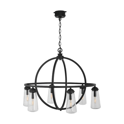 Capital Lighting Outdoor 6-Light Outdoor Chandelier