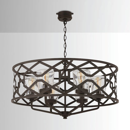 Capital Lighting Outdoor 6-Light Outdoor Chandelier