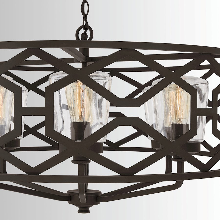 Capital Lighting Outdoor 6-Light Outdoor Chandelier