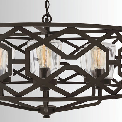 Capital Lighting Outdoor 6-Light Outdoor Chandelier