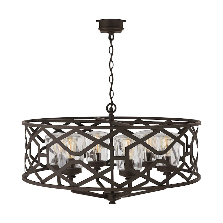 Capital Lighting Outdoor 6-Light Outdoor Chandelier