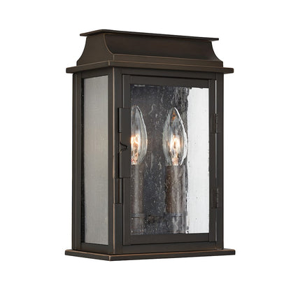 2 Light Small Outdoor Wall Sconce