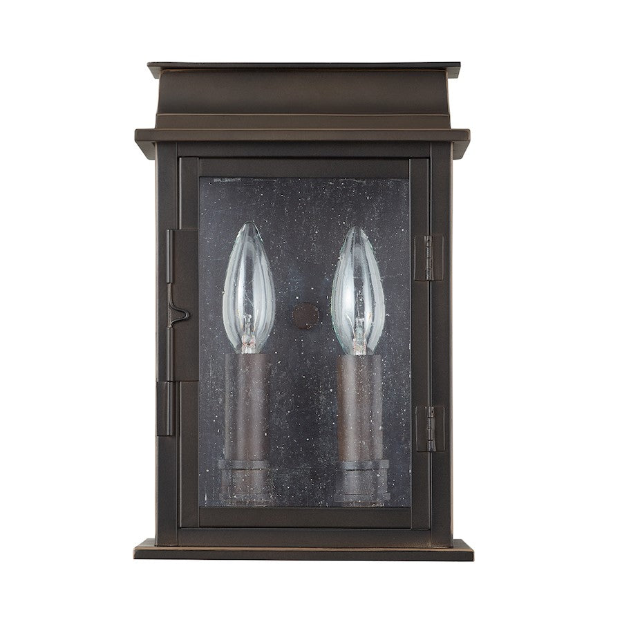 2 Light Small Outdoor Wall Sconce