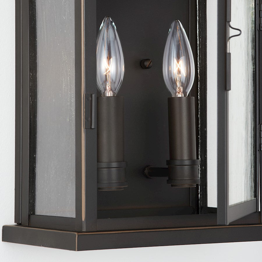 2 Light Large Outdoor Wall Sconce