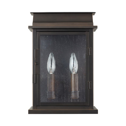 2 Light Large Outdoor Wall Sconce