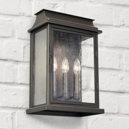3 Light Outdoor Wall Sconce