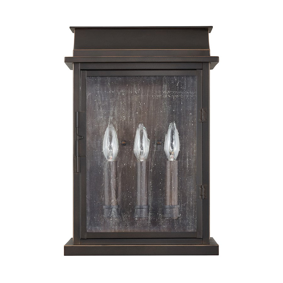 3 Light Outdoor Wall Sconce