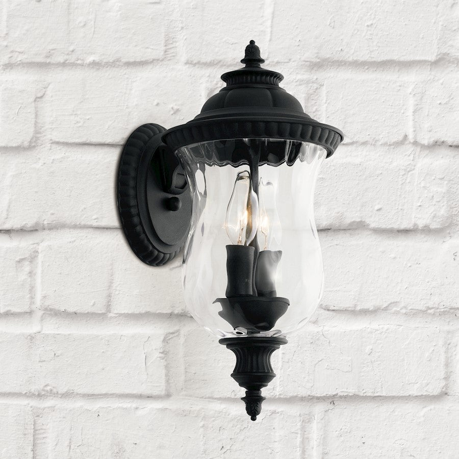 2 Light Small Outdoor Wall Sconce