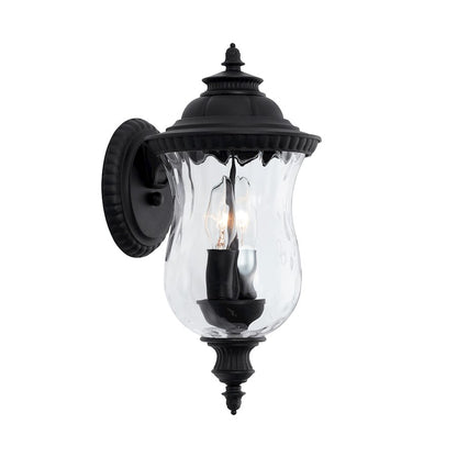 2 Light Small Outdoor Wall Sconce