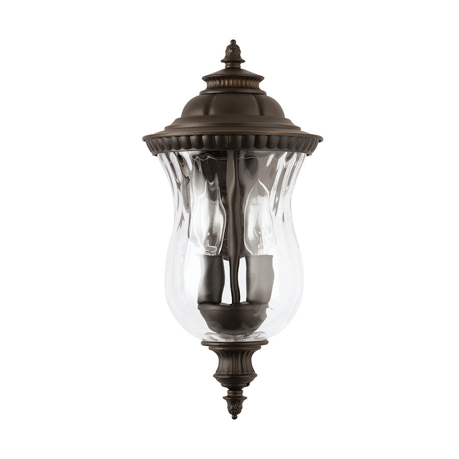 2 Light Small Outdoor Wall Sconce