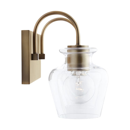 Capital Lighting Ashford 3-Light Outdoor Post Mount, Oiled Bronze/Water