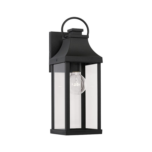 OPEN BOX ITEM: 1 Light 6" Out Wall Lantern, Black