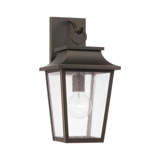 Capital Lighting Chandler 1Lt Outdoor Wall Lantern, Bronze/Antiqued - 953311OZ