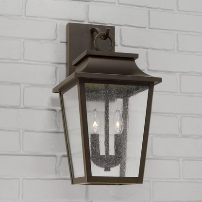 2 Light Outdoor Wall Lantern