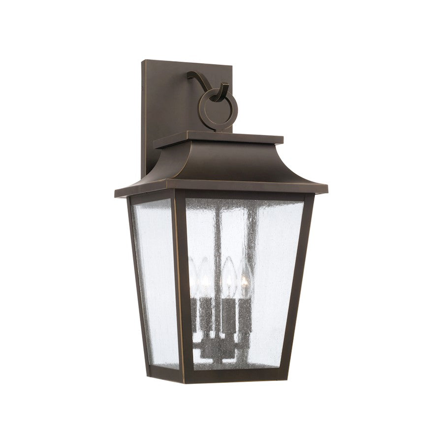 Capital Lighting Chandler 4Lt Outdoor Wall Lantern, Bronze/Antiqued - 953341OZ