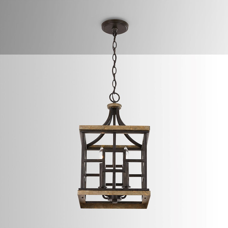 4 Light Pendant, Renaissance