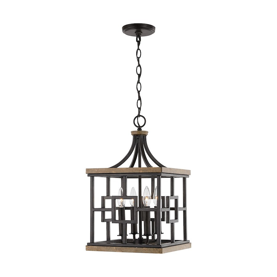 4 Light Pendant, Renaissance