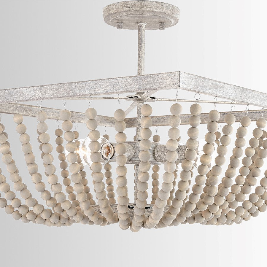 Austin Allen & Co. 4-Light Semi-Flush, Mystic Sand -