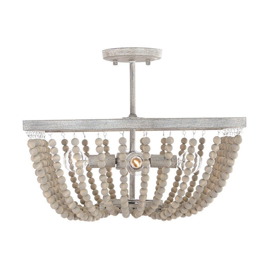Austin Allen & Co. 4-Light Semi-Flush, Mystic Sand -