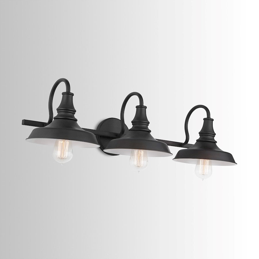 3-Light 29" Bathroom Vanity Light, Old Bronze
