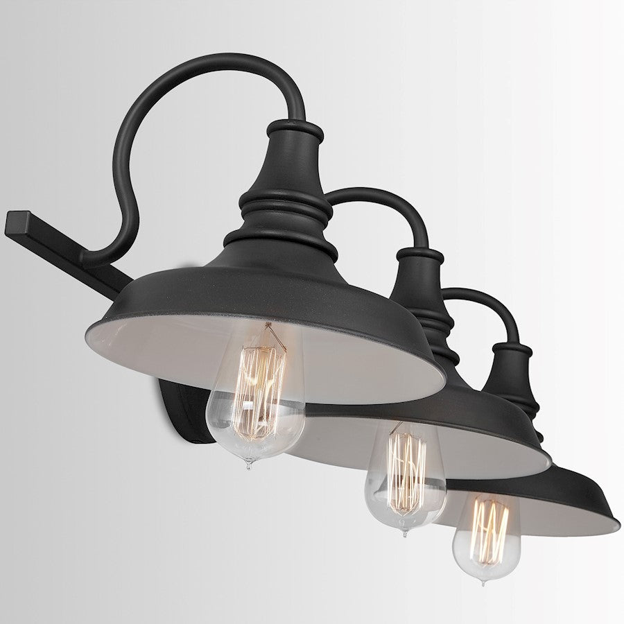 3-Light 29" Bathroom Vanity Light, Old Bronze