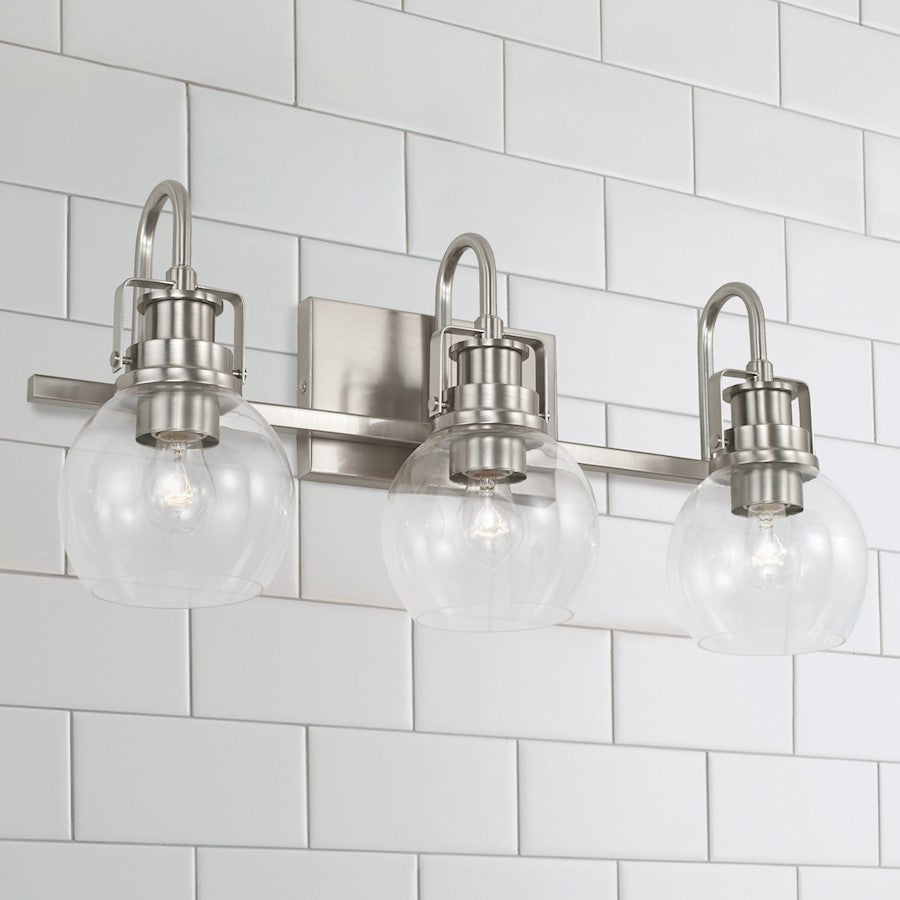 3-Light Bathroom Vanity Light