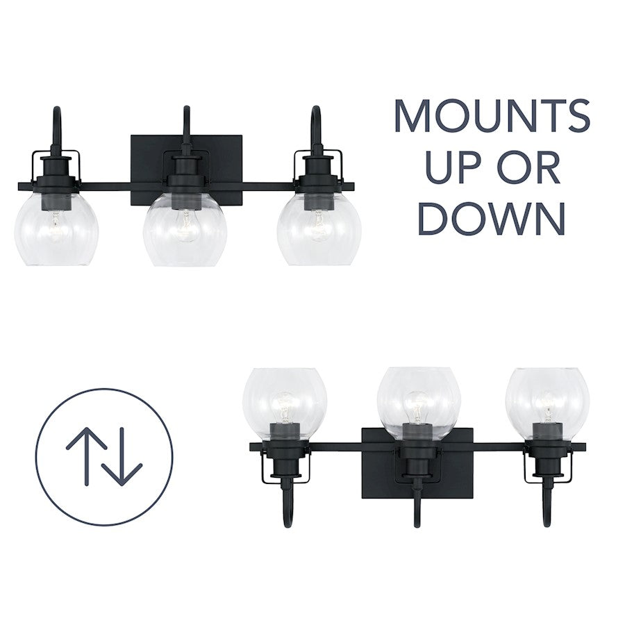 3-Light Bathroom Vanity Light