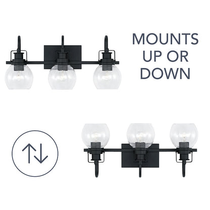 3-Light Bathroom Vanity Light