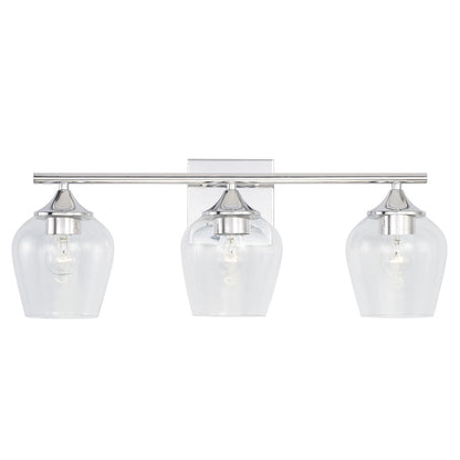 3-Light 8" Bathroom Vanity Light