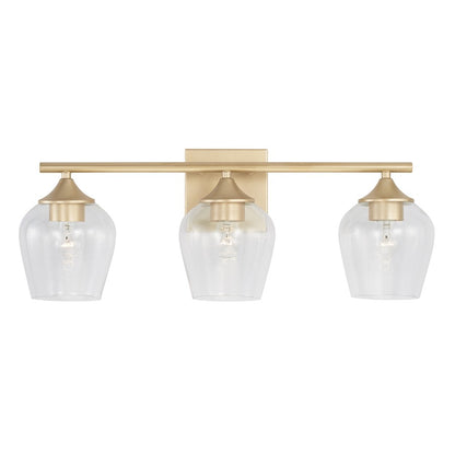 3-Light 8" Bathroom Vanity Light