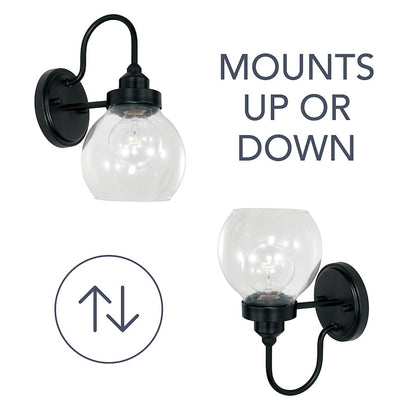 1 Light 11" Wall Sconce